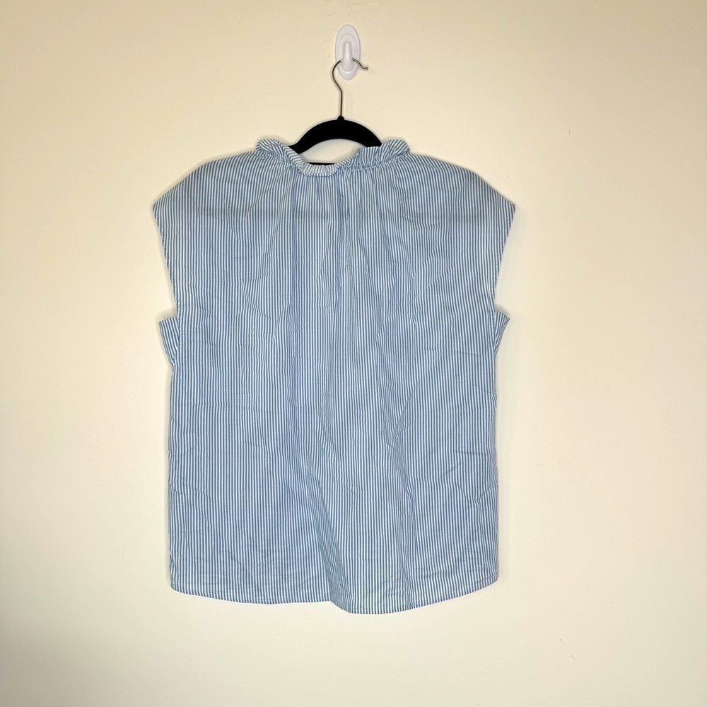 Frame Striped Button-Up Blouse S Small - Picture 2 of 8